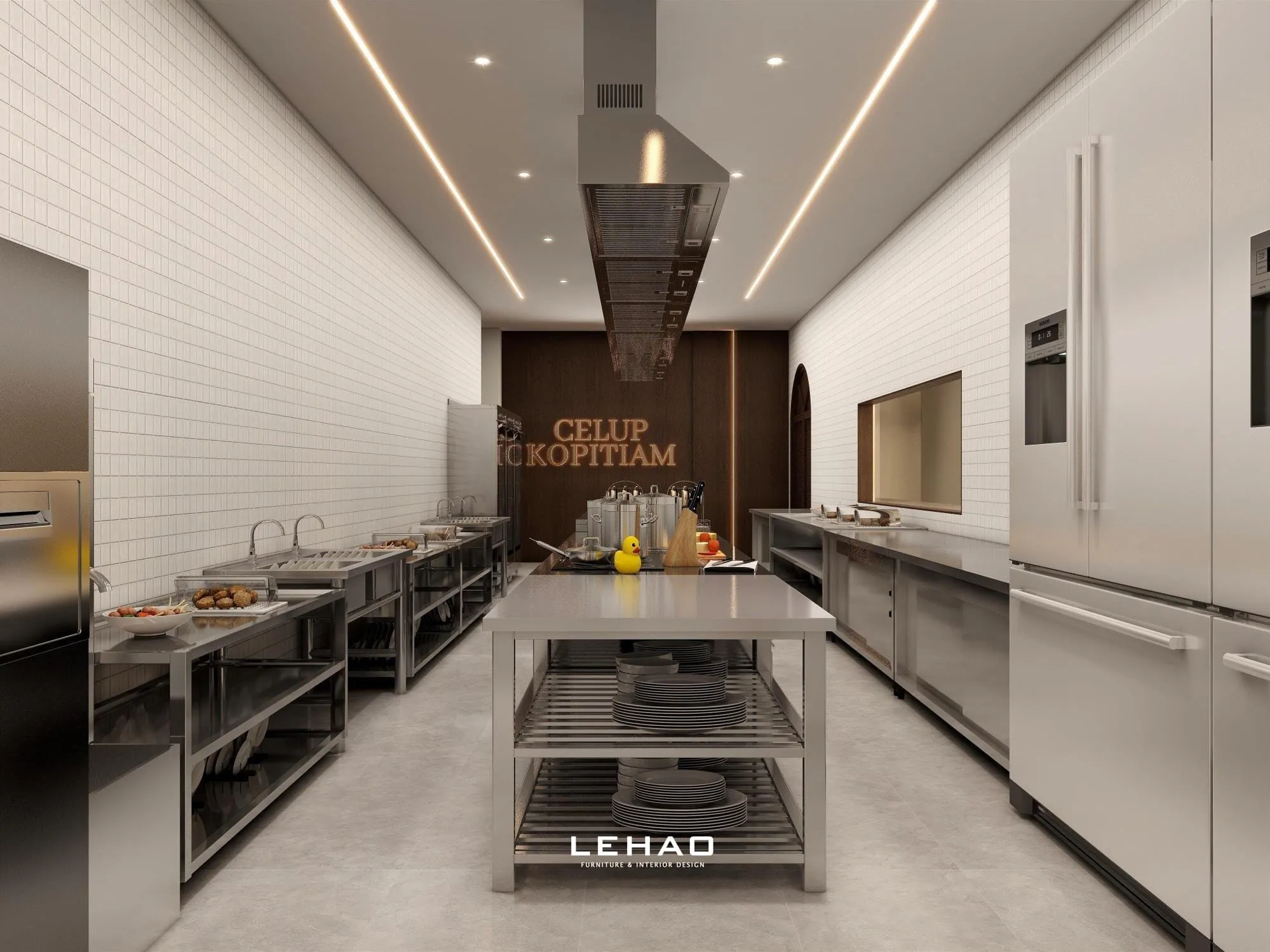 Celup Kopitiam · 3D Design 4