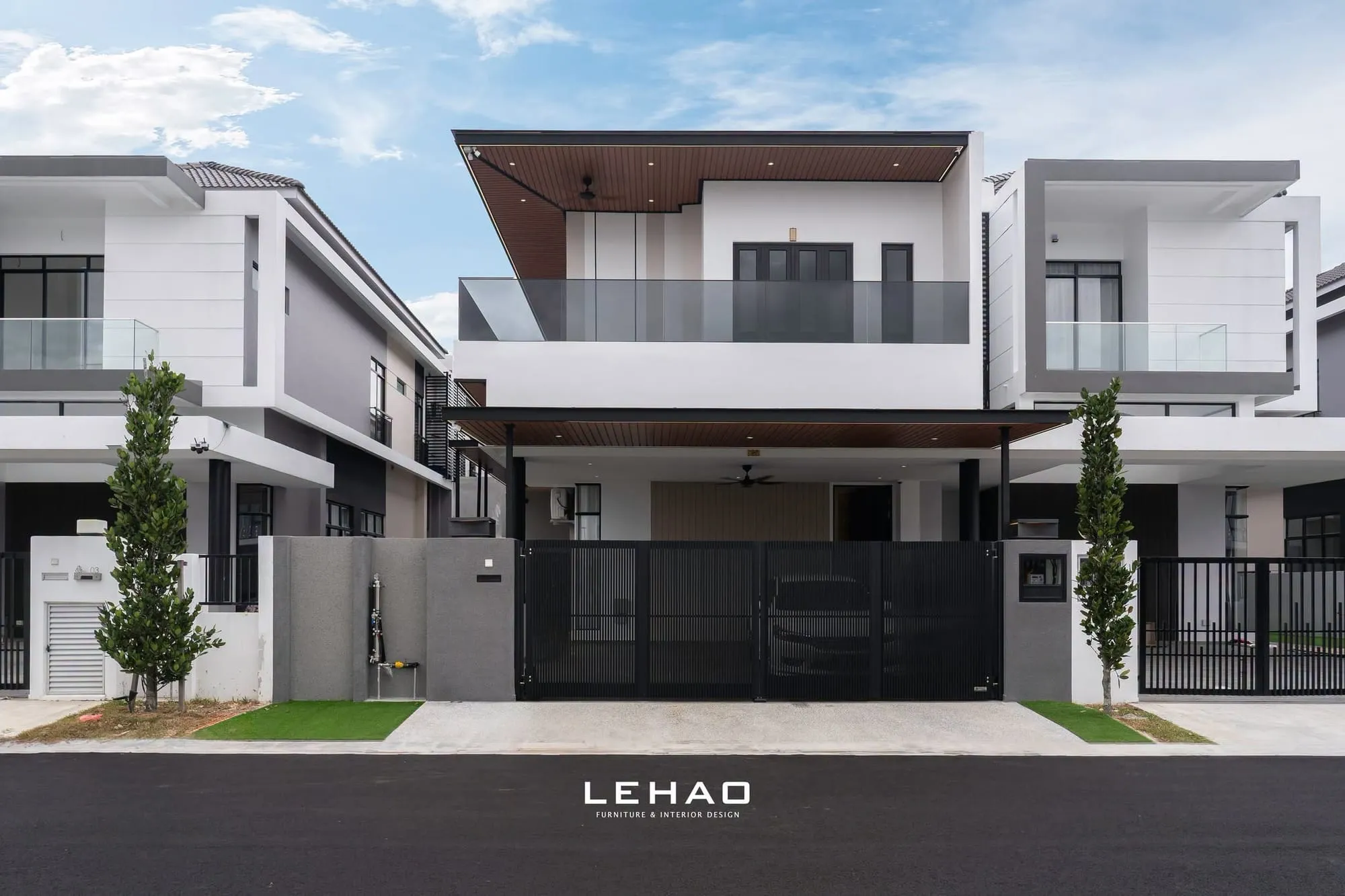 The Crest Cluster House · Completed 9