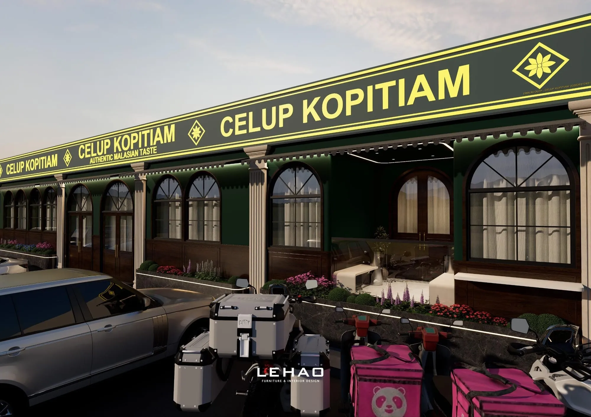Celup Kopitiam · 3D Design 12