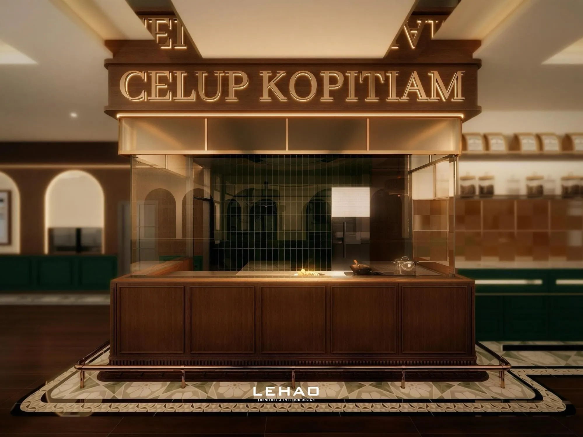 Celup Kopitiam · 3D Design 24
